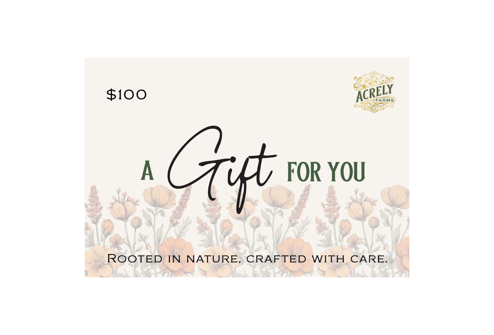 $100 Gift Card