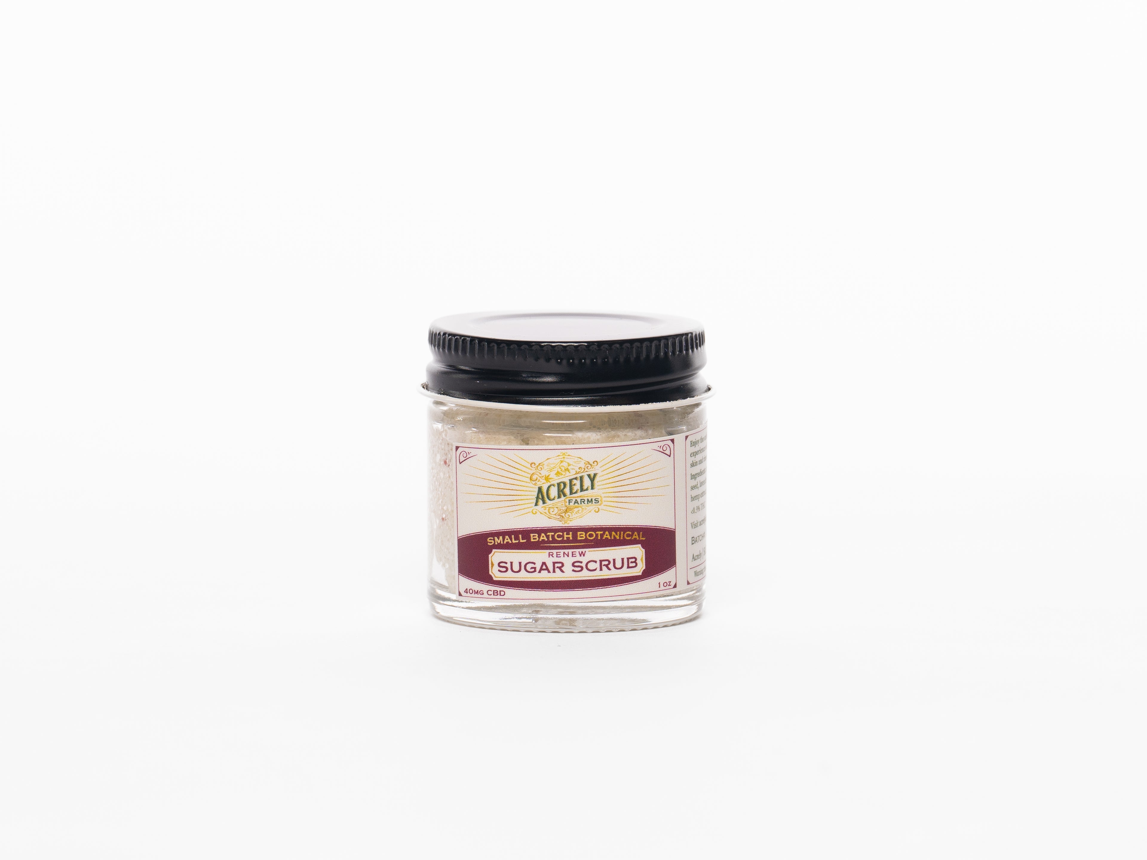 Mini Renew CBD Sugar Scrub