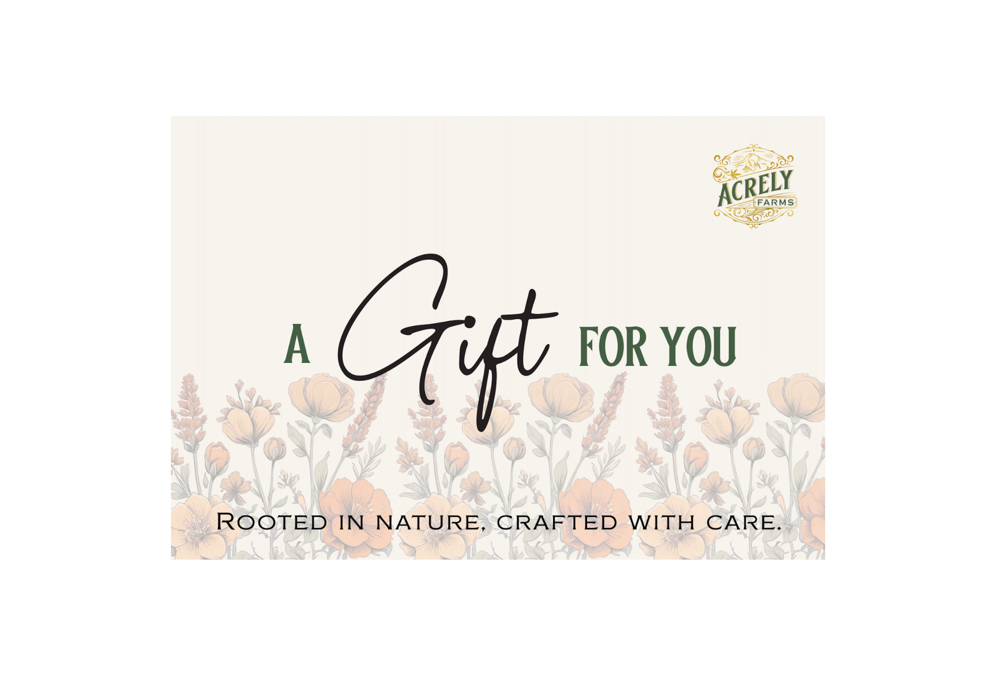 Acrely Farms Gift Card