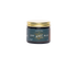 A small amber glass jar of Acrely Farms Cooling CBD Balm with a gold metal lid and a dark teal label, centered on a plain white background.