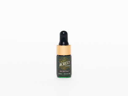 Mini White Organic CBG Oil Extract