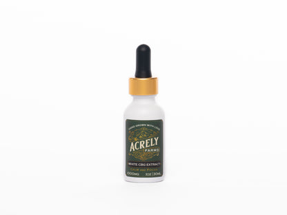 1000mg White Organic CBG Oil Extract