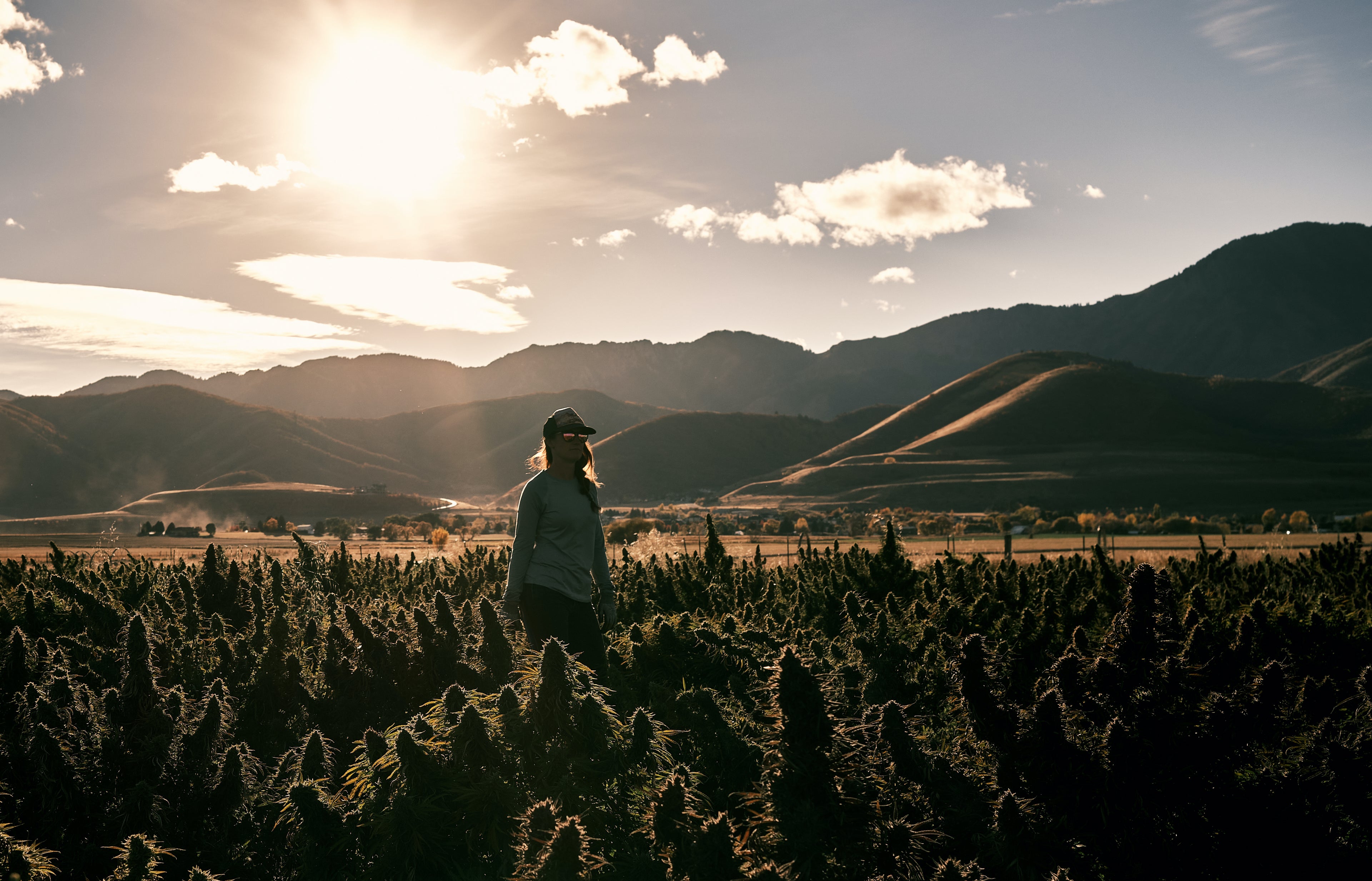 Female Farmer Organic CBD