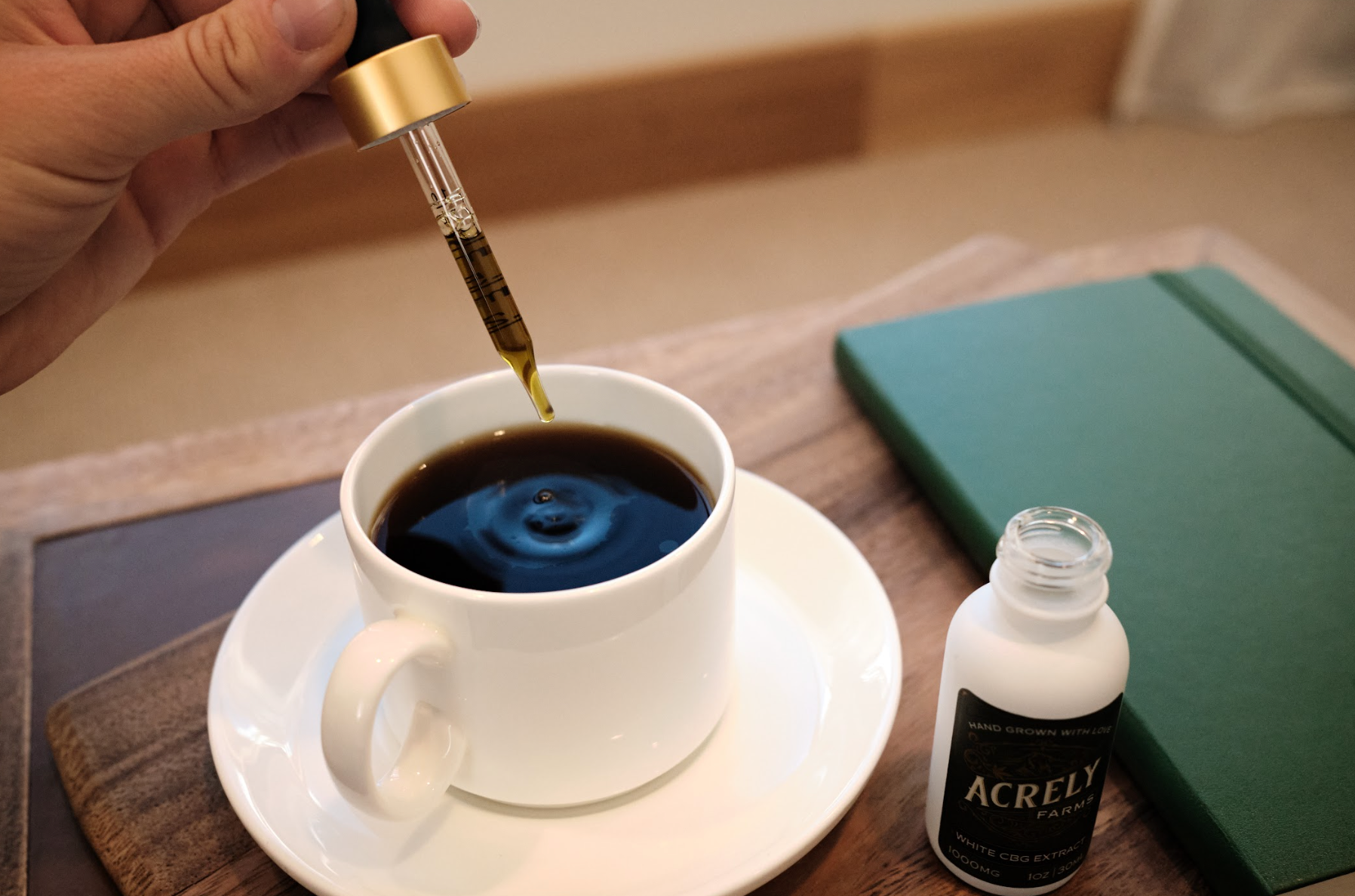 CBG Extract in Coffee