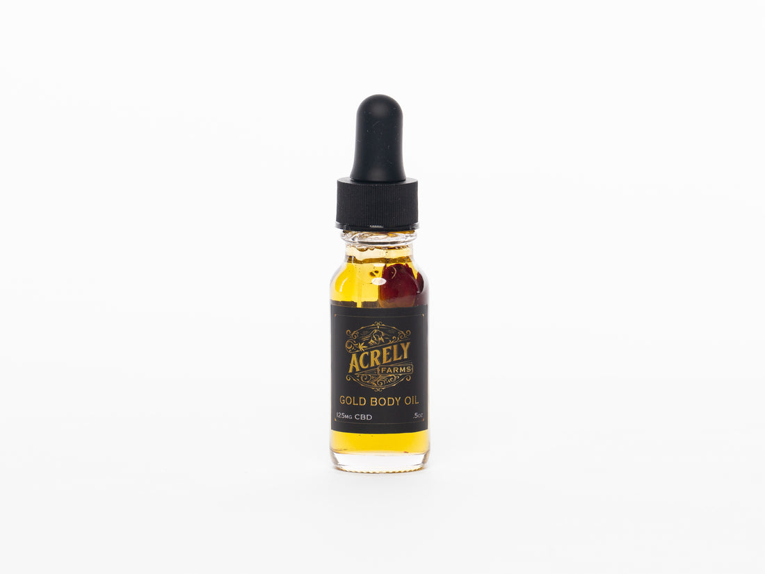 Mini Gold CBD Body Oil