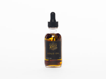 Gold CBD Body Oil