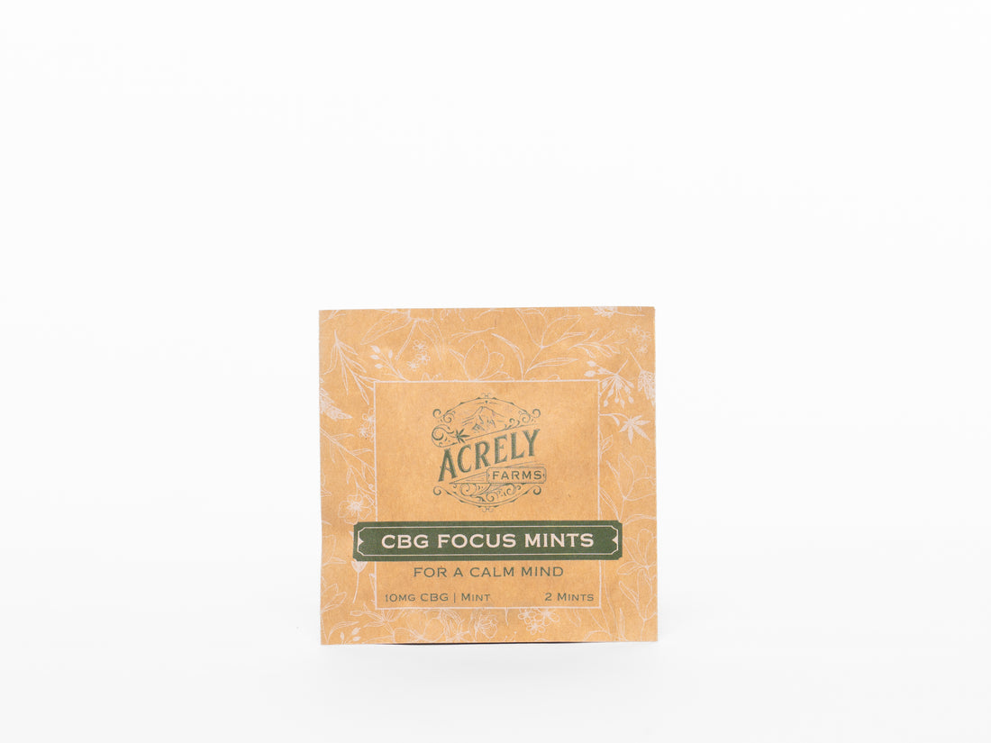 Sample Pack CBG Focus Mints