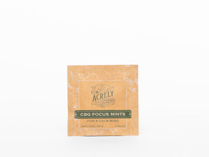 Sample Pack CBG Focus Mints
