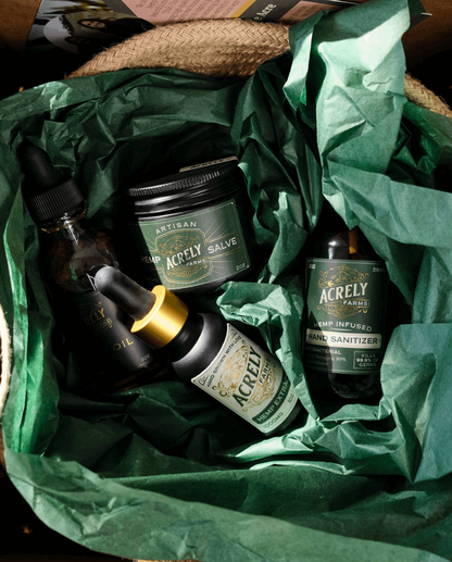 CBD Stress Relief Gift Set Pain Relief Acrely Farms