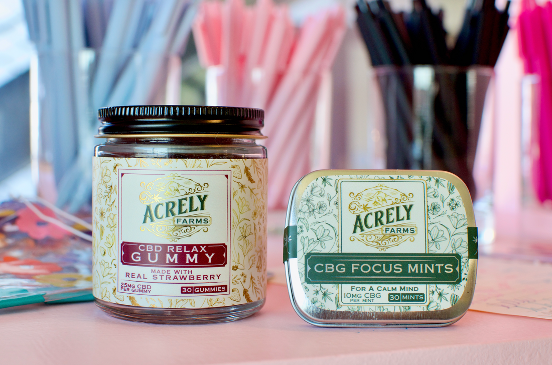 CBD Gummies &amp; CBG Mint Duo