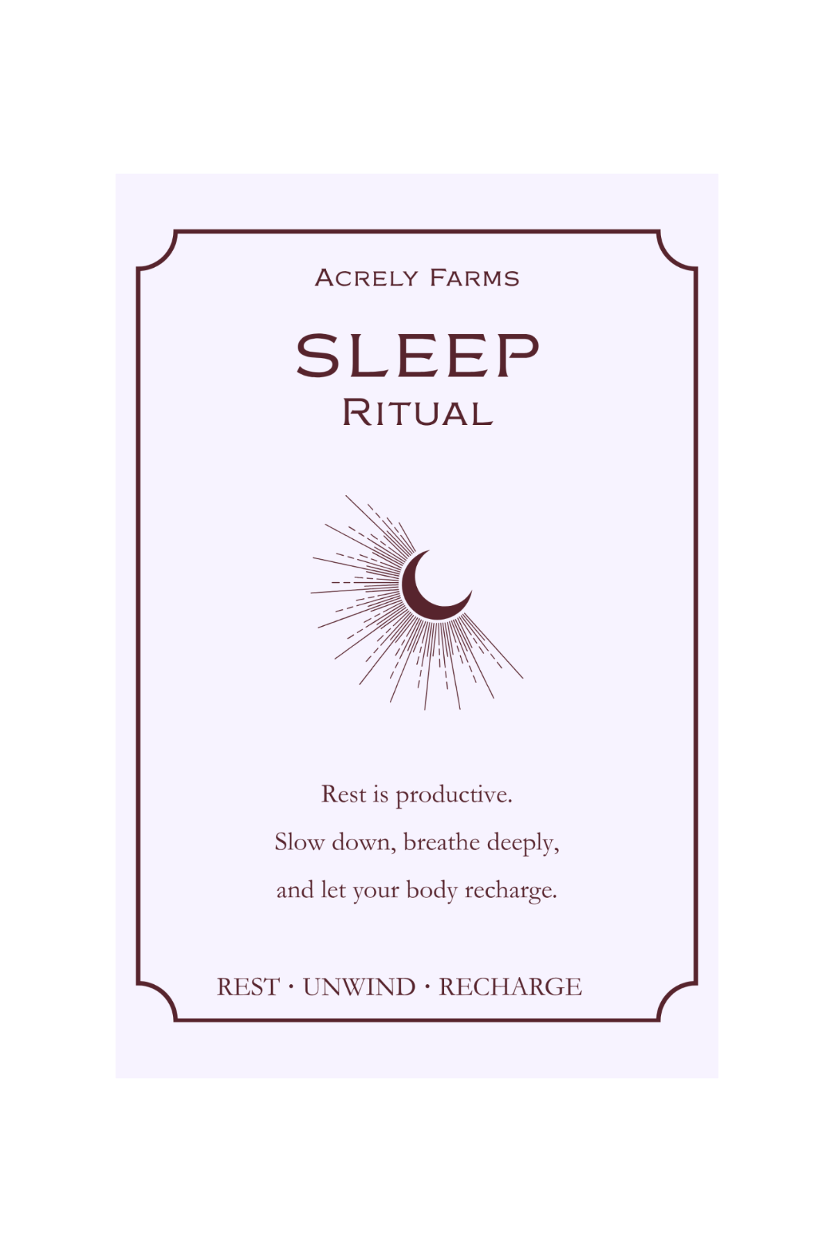 Sleep Bundle