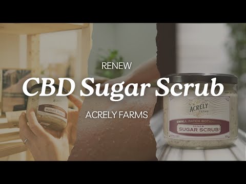 Renew CBD Sugar Scrub