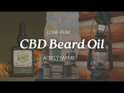 Mini Lone Peak CBD Beard and Facial Oil